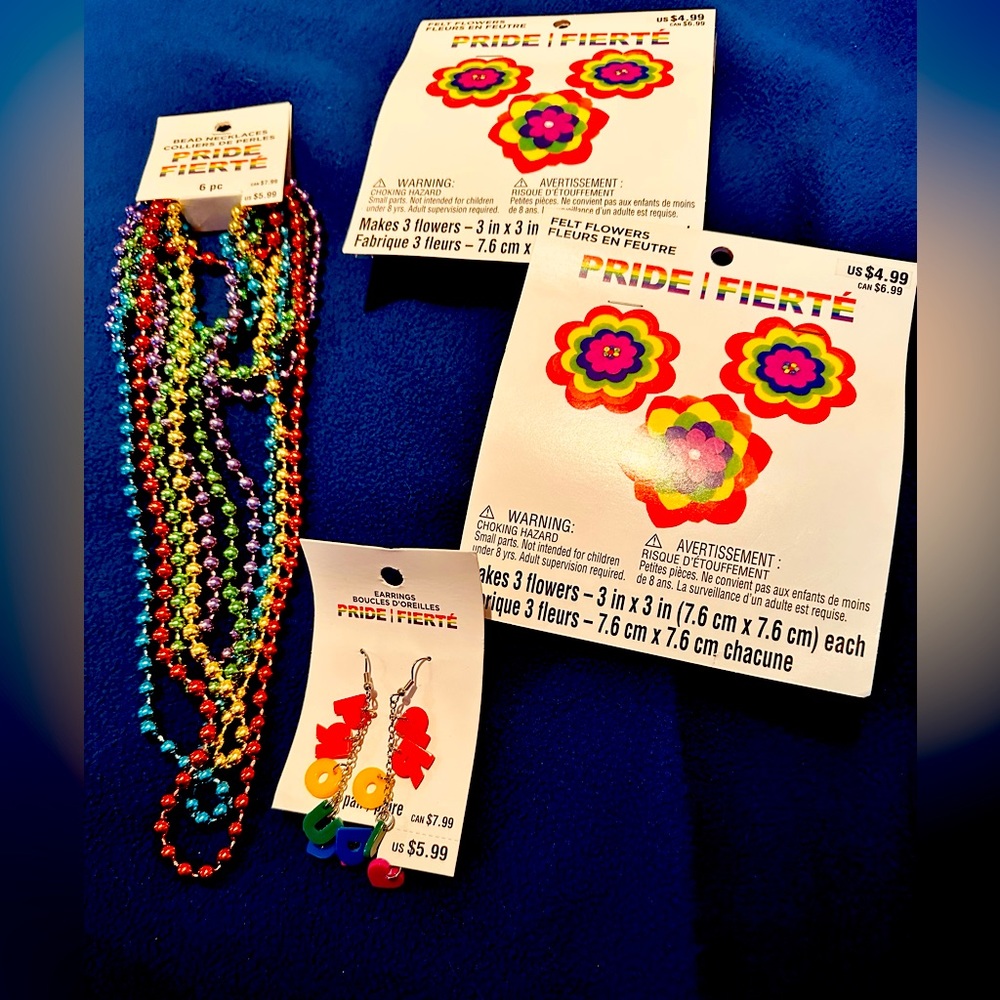 Pride/ LGBT accessories/ craft kits